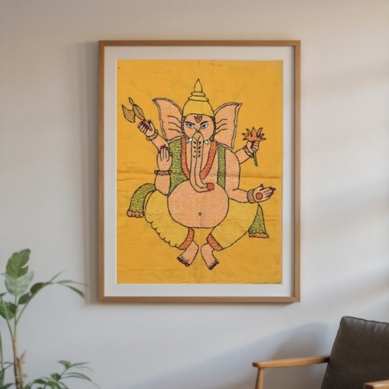 Aapan Kala Lord Ganesha Wall Poster