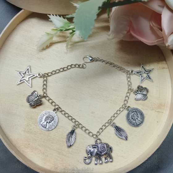 Handcrafted Majestic Journey Charm Bracelet