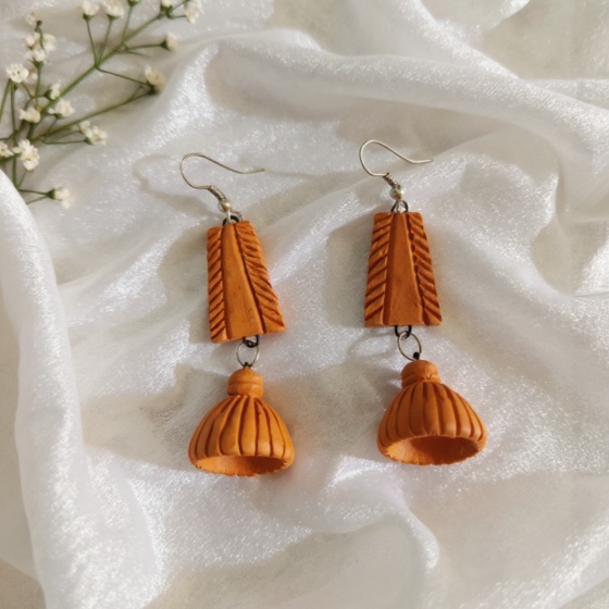 Terracotta earrings 