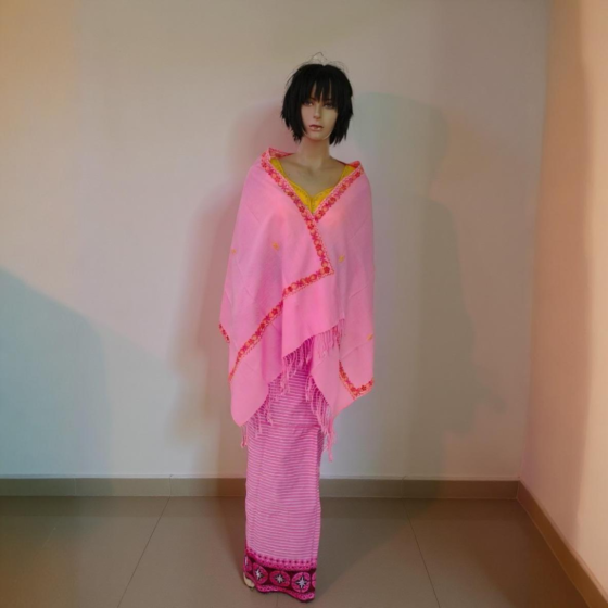Manipuri Embroidery Stole 