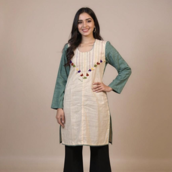 Hand Embroidered LADIES KURTA