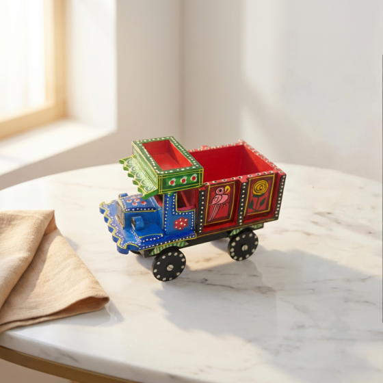 Handcrafted Wooden Truck Toy