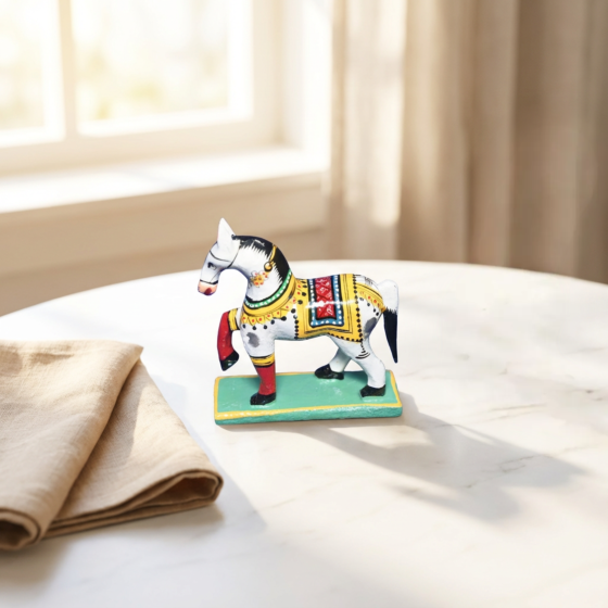 Handcrafted Wooden Horse Toy
