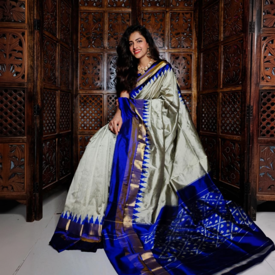 IKKAT SILK SAREE