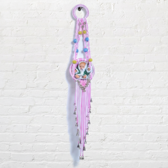 Handcrafted Nylon Macrame Teddy Jhula