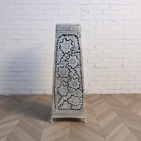 Handmade Decorative Floor Lamp - White