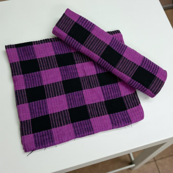 Handloom Towel - Magenta