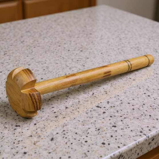 Wooden Hand Blender | Mathani | 28x7x28 cm