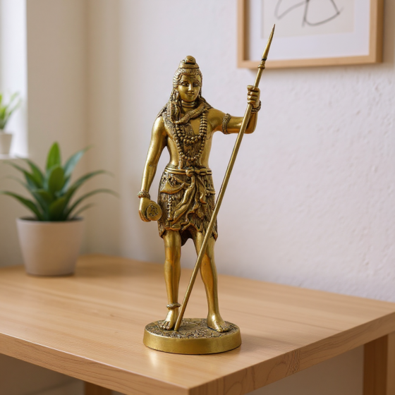 Brass Shiva Statue KBH07705