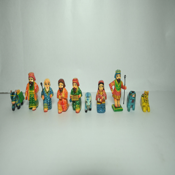 Wooden Christmas Set | Small