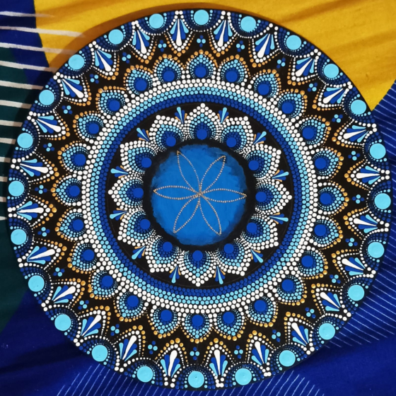 Dot Mandala Paintings