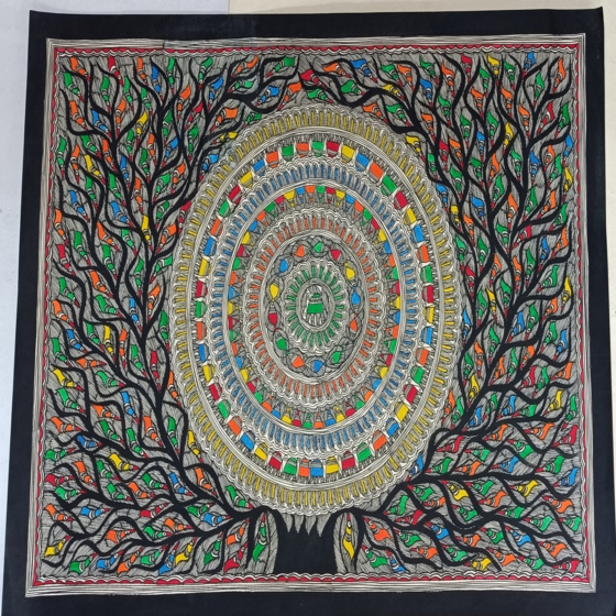 Handcrafted Madhubani Painting