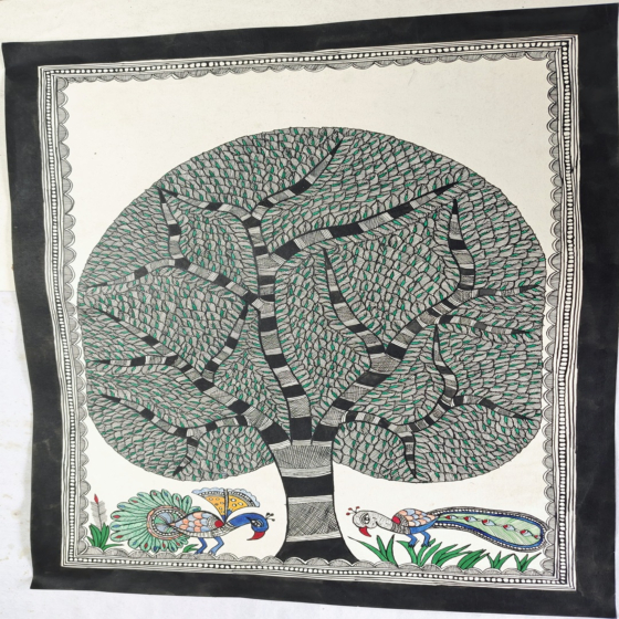 Handmade Madhubani Painting