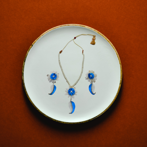 Mango Pattern Necklace Set 