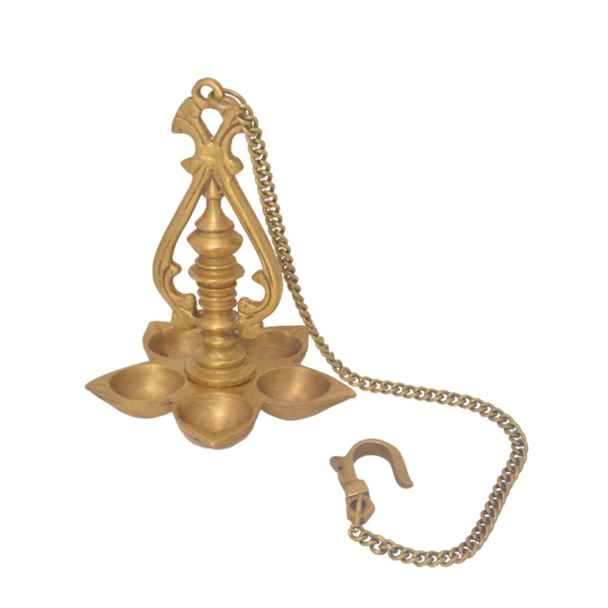 Brass 5 Step Hanging Divi KBH05703