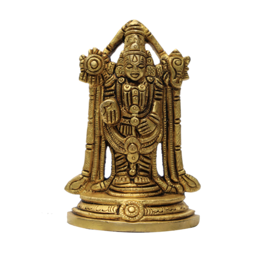 Brass Super Fine Finish Tirupati Balaji Idol KBH07043