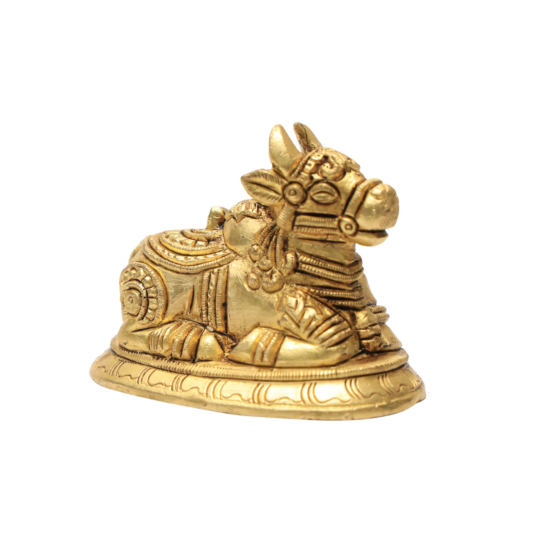 Brass Super Fine Finish Nandi Statue Idol KBH07045