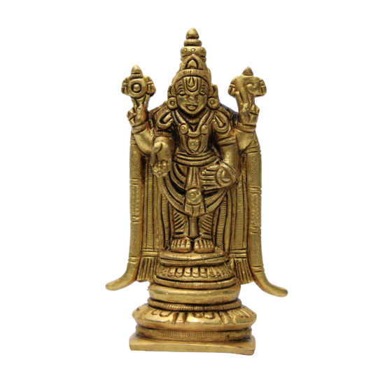Brass Super Fine Finish Tirupati Balaji Idol KBH07051