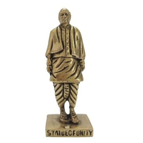 Brass Sardar Patel Model Figurine KBH07114