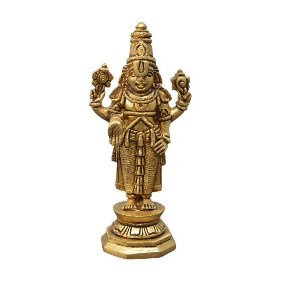 Brass Tirupati Balaji Idol KBH07553