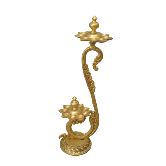Brass Divi, Handcrafted Decorative Oil Lamp KBH07579
