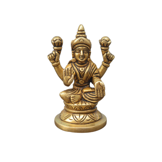 Brass Laxmi Ji Idol KBH07581