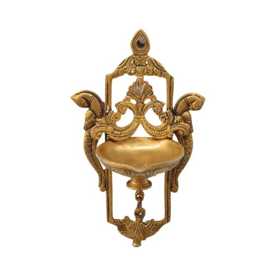 Brass Divo , Handcrafted Traditional Oil Lamp KBH07585