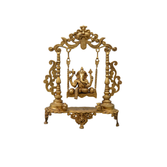 Brass Ganesha Jula Idol KBH07641