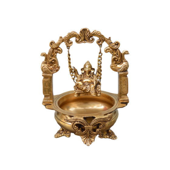 Brass Ganesha Jula Idol KBH07645