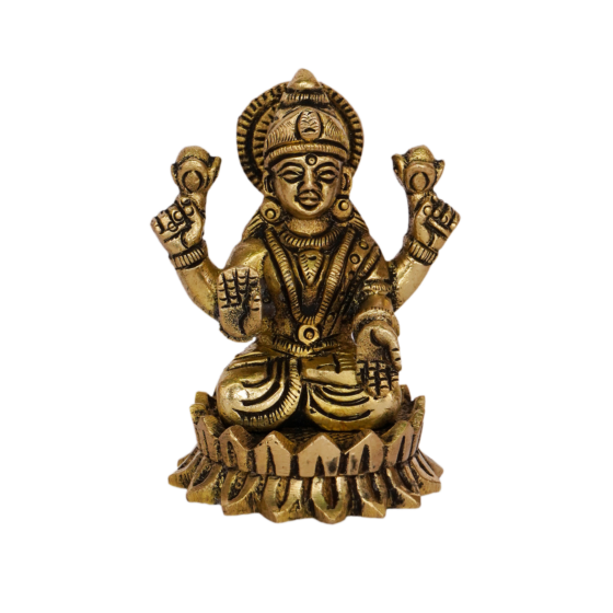 Handcrafted Laxmi Kamal Base Idol KBH07713