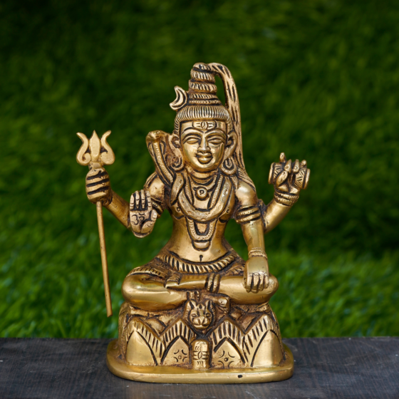 Brass Shiv Idol KBH07775