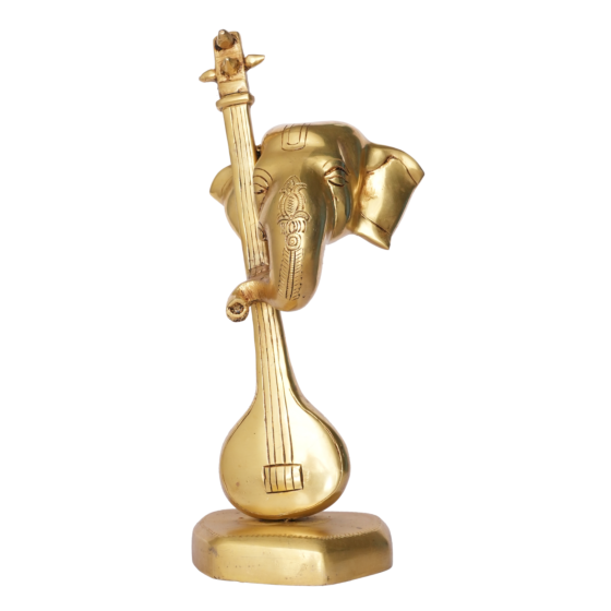 Brass Ganesha Idol 12 Inch  KBH09500