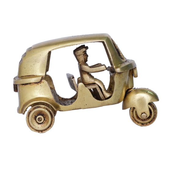 Brass Auto Rickshaw Model KBH09691