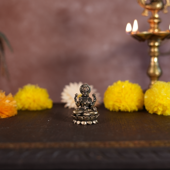 Brass Lakshmi Idol KBH09724