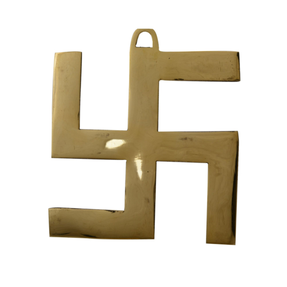 Brass Swastika Wall Hanging KBH06573