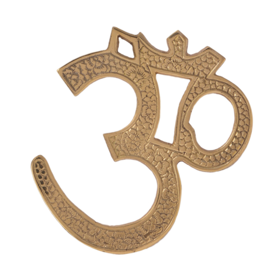 Brass Om Wall Hanging KBH06574
