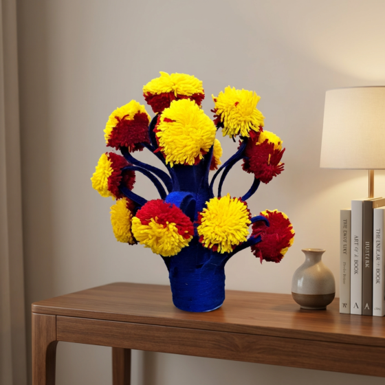Handwoven Flower Pot | 9 Inches