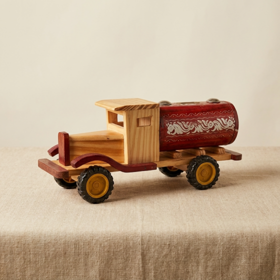 Handcrafted Wooden Toy Truck