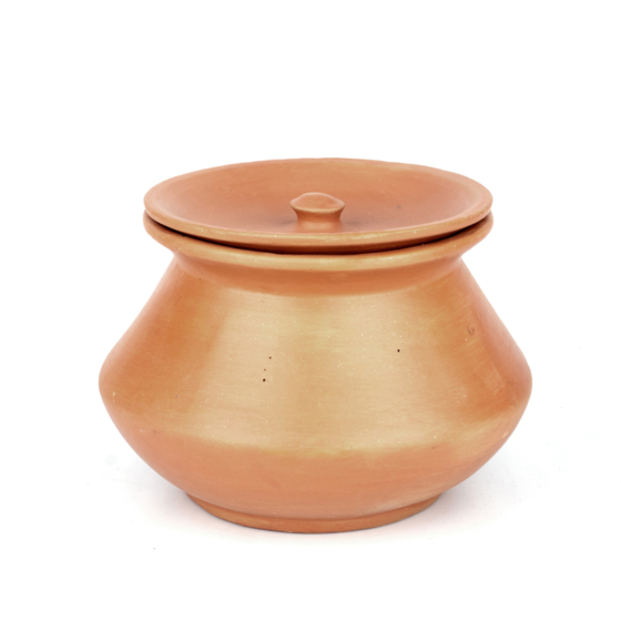 Terracotta Mitti Handi for Serving Hot Food
