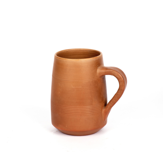 Handmade Terracotta Mug Heat-Resistant |Medium Size
