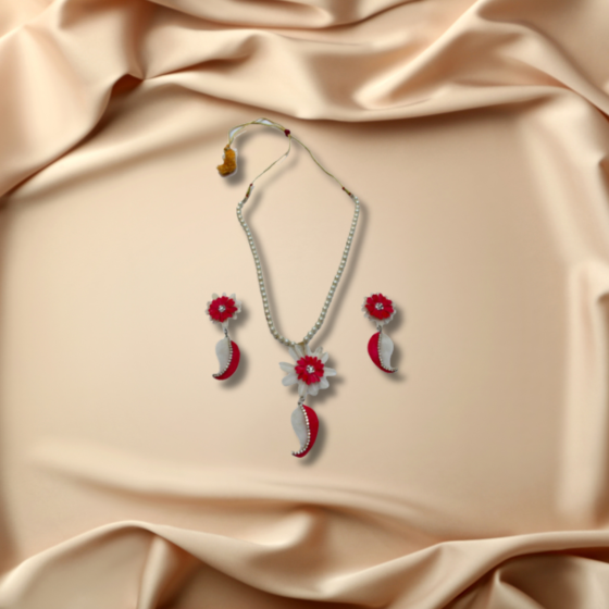 Mango Pattern Necklace Set 