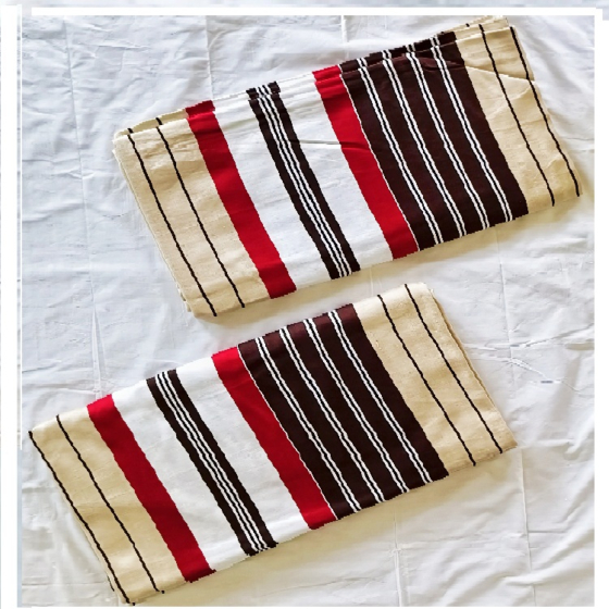 Handloom Satin Bedsheet  With Two Pillow Covers