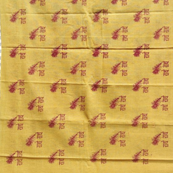 PUJA GAMCHA RADHE RADHE PURE COTTON