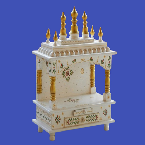 Handcrafted Wooden Temple