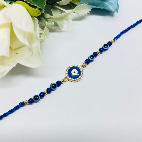 Handcrafted Evil Eye Rakhi