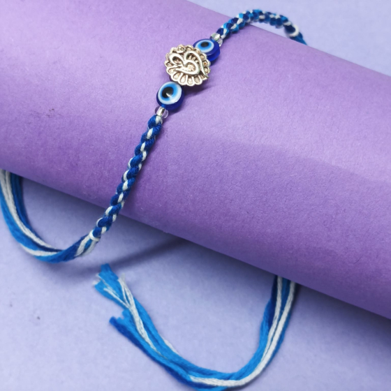 Evil Eye & Om Charm Rakhi
