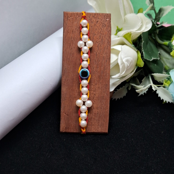  Evil Eye Pearl Rakhi