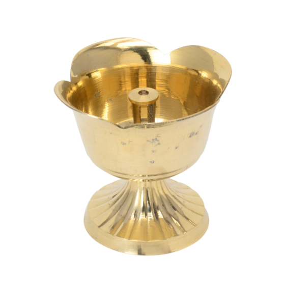 Brass Divi for Puja KBH06254