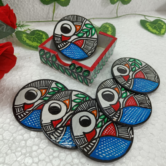 Mor painting Coaster