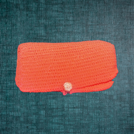 Handmade Hand Purse- Red